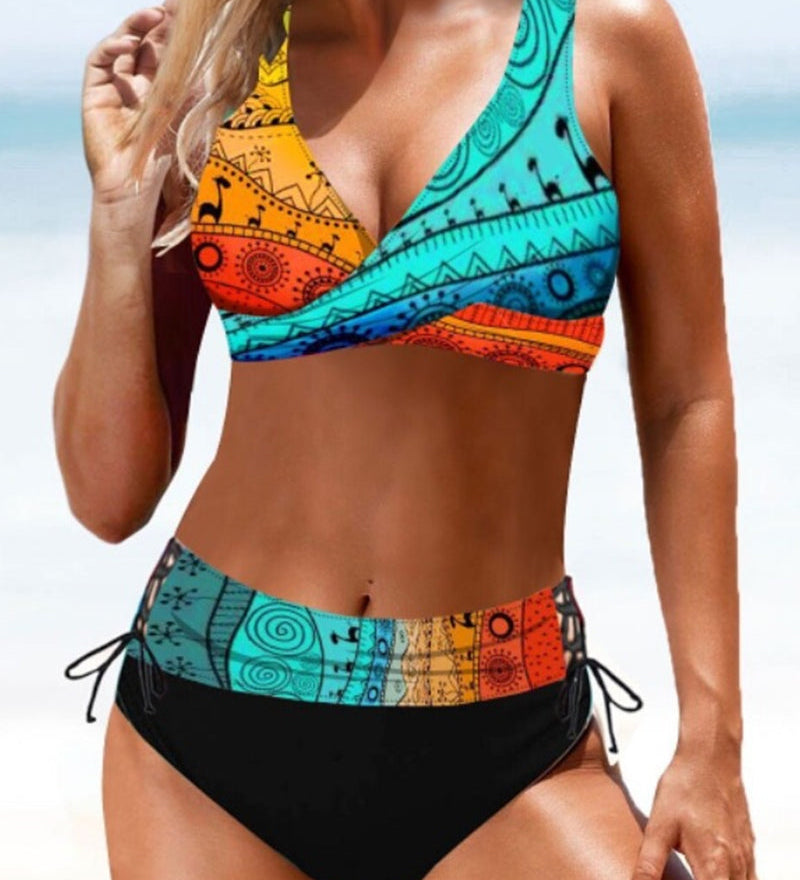 Eva | Linksmas Spalvotas Bikini