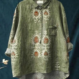 Vaida - Stilinga Gėlėta Bluzonė