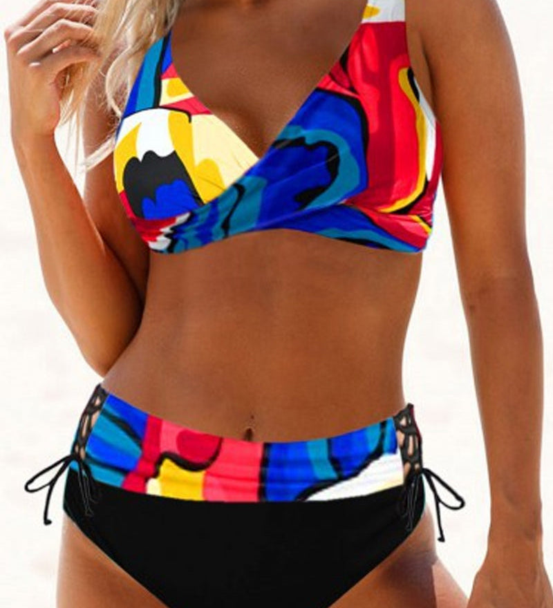 Eva | Linksmas Spalvotas Bikini