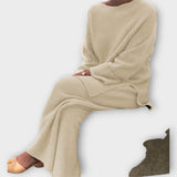 Inga - Megztas Komplektas su Laisvu Siluetu