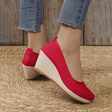 Birutė - Moteriški Elegantiški Komforto Batai su Aukšta Platforma ir Patogiu Įsispyrimu