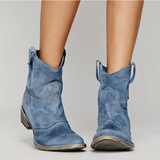 Piper | Western Pull-On Ankle Boots
