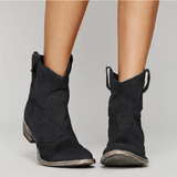 Piper | Western Pull-On Ankle Boots