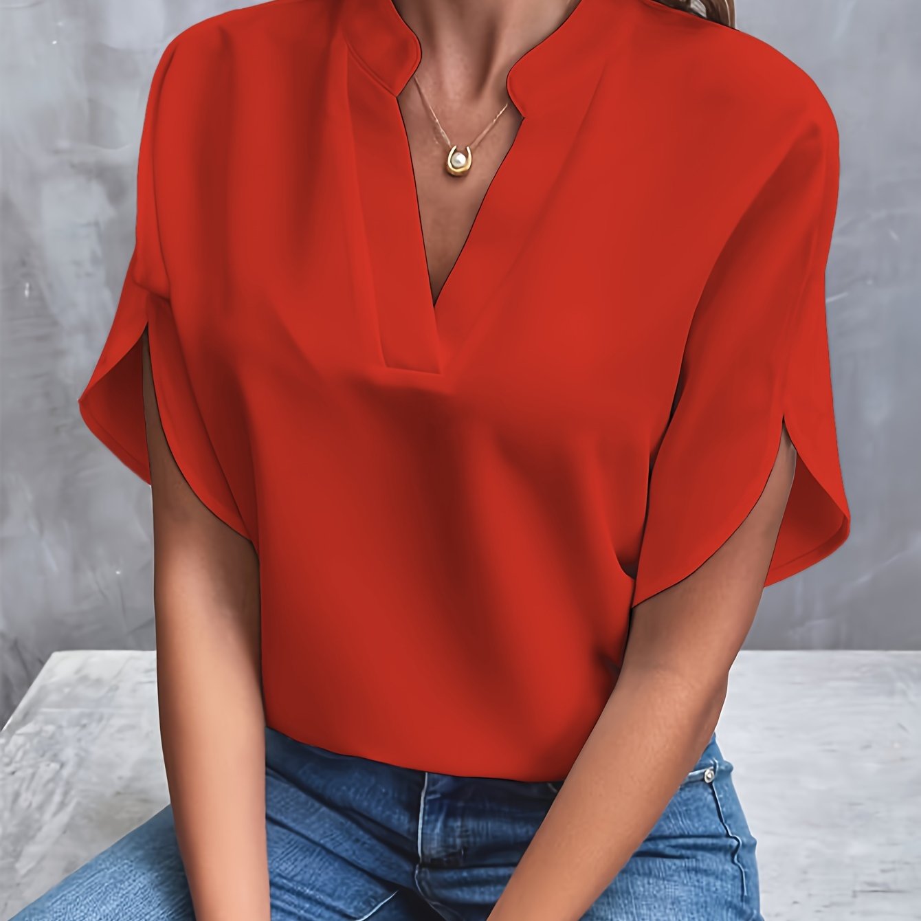 Viktorija - Universali Elegantiška Marškininė Suknelė