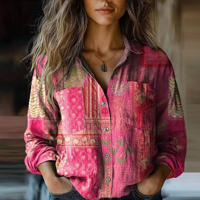 Valentina - Elegantiška Vintažinė Palaidinė